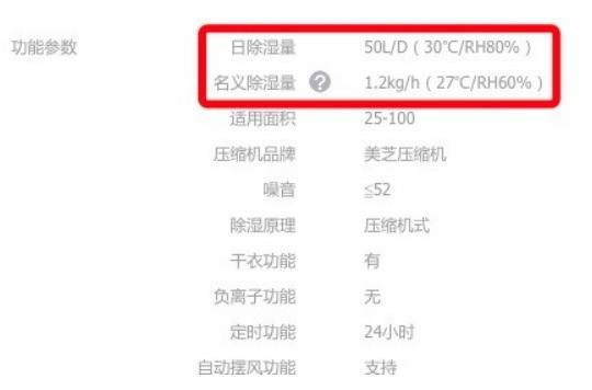 除濕機(jī)里的貓膩:兩個除濕量怎么選?