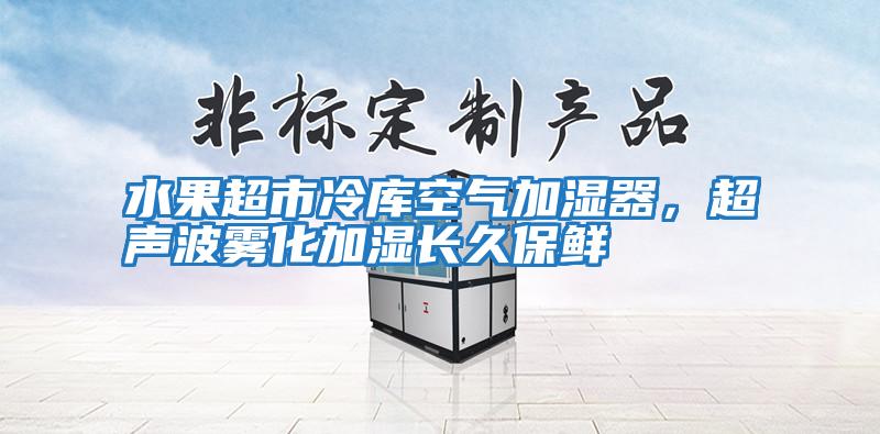 水果超市冷庫(kù)空氣加濕器,超聲波霧化加濕長(zhǎng)久保鮮