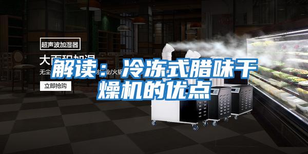 解讀:冷凍式臘味干燥機的優(yōu)點