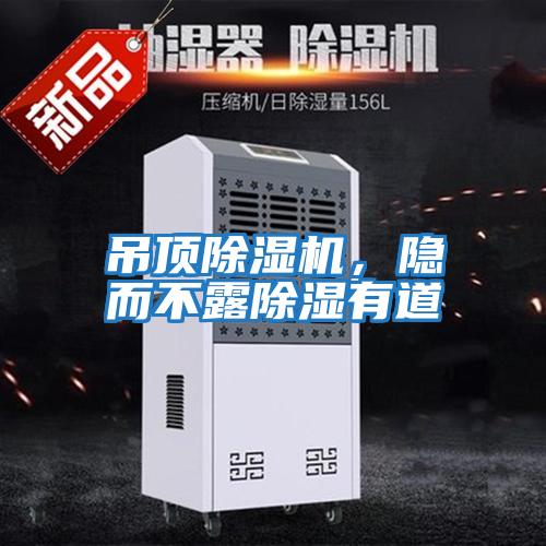 吊頂除濕機,隱而不露除濕有道