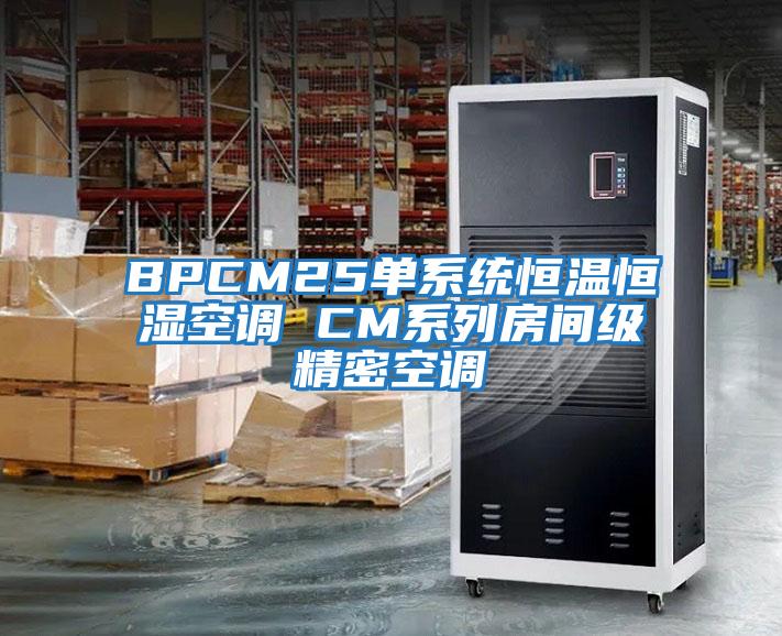BPCM25單系統恒溫恒濕空調 CM系列房間級精密空調