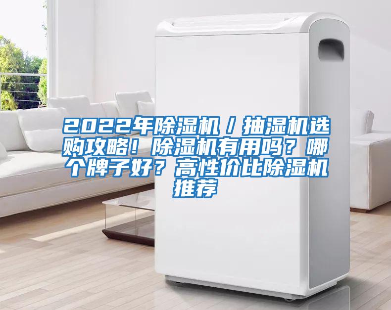 2022年除濕機/抽濕機選購攻略!除濕機有用嗎?哪個牌子好?高性價比除濕機推薦