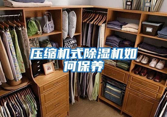 壓縮機式除濕機如何保養