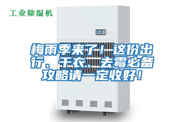 梅雨季來了！這份出行、干衣、去霉必備攻略請一定收好！