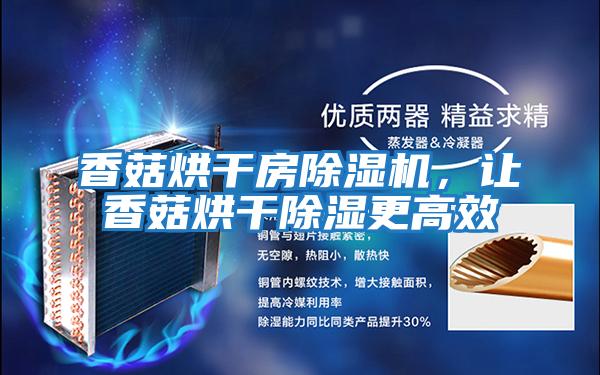 香菇烘干房除濕機，讓香菇烘干除濕更高效