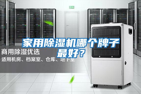 家用除濕機哪個牌子最好？
