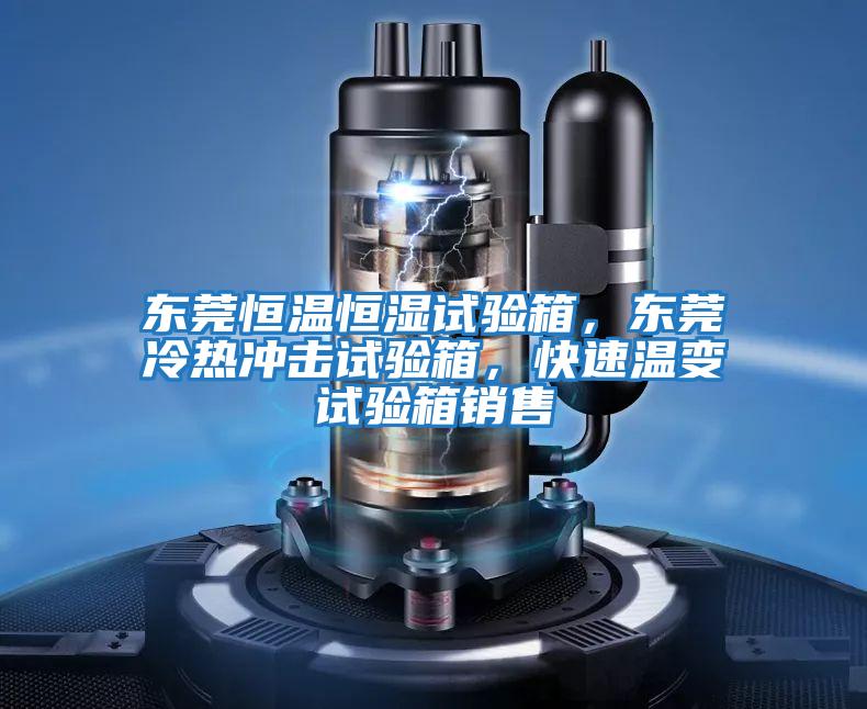 東莞恒溫恒濕試驗箱，東莞冷熱沖擊試驗箱，快速溫變試驗箱銷售