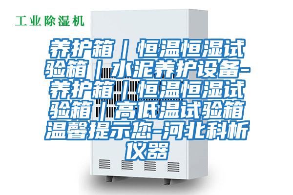 養(yǎng)護(hù)箱|恒溫恒濕試驗(yàn)箱|水泥養(yǎng)護(hù)設(shè)備-養(yǎng)護(hù)箱|恒溫恒濕試驗(yàn)箱|高低溫試驗(yàn)箱溫馨提示您-河北科析儀器