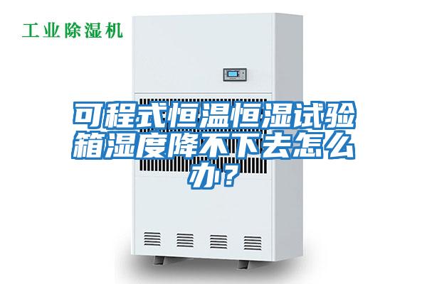 可程式恒溫恒濕試驗(yàn)箱濕度降不下去怎么辦?