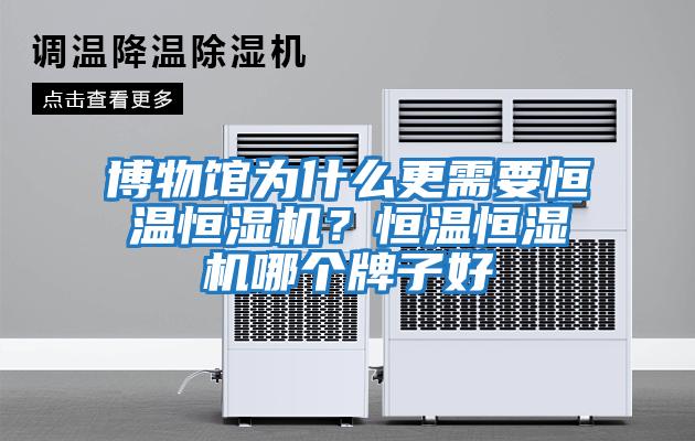 博物館為什么更需要恒溫恒濕機？恒溫恒濕機哪個牌子好