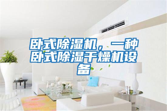 臥式除濕機，一種臥式除濕干燥機設備