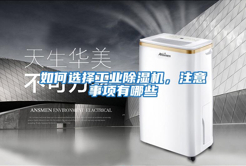 如何選擇工業(yè)除濕機(jī),注意事項有哪些