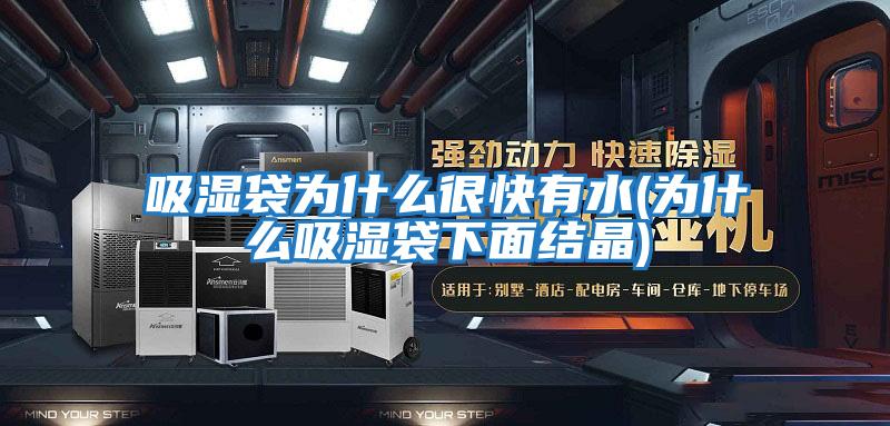吸濕袋為什么很快有水(為什么吸濕袋下面結晶)