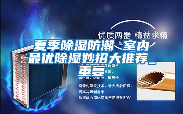 夏季除濕防潮 室內(nèi)最優(yōu)除濕妙招大推薦_重復