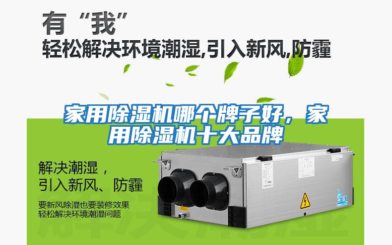 家用除濕機哪個牌子好，家用除濕機十大品牌