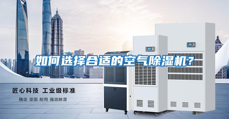 如何選擇合適的空氣除濕機(jī)？