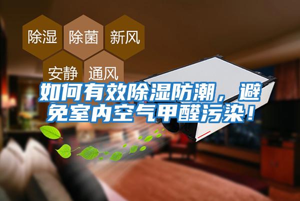 如何有效除濕防潮,避免室內(nèi)空氣甲醛污染!
