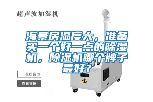 海景房濕度大,準(zhǔn)備買一個(gè)好一點(diǎn)的除濕機(jī),除濕機(jī)哪個(gè)牌子最好?