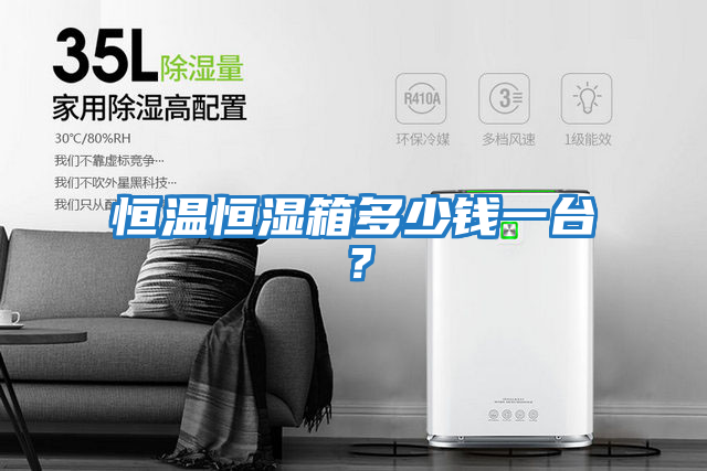 恒溫恒濕箱多少錢一臺？