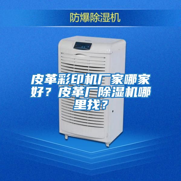 皮革彩印機廠家哪家好？皮革廠除濕機哪里找？