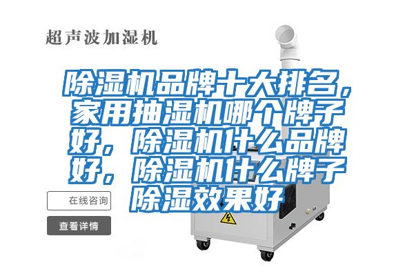 除濕機(jī)品牌十大排名，家用抽濕機(jī)哪個(gè)牌子好，除濕機(jī)什么品牌好，除濕機(jī)什么牌子除濕效果好