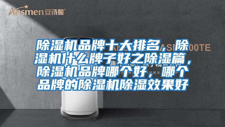 除濕機(jī)品牌十大排名，除濕機(jī)什么牌子好之除濕篇，除濕機(jī)品牌哪個(gè)好，哪個(gè)品牌的除濕機(jī)除濕效果好